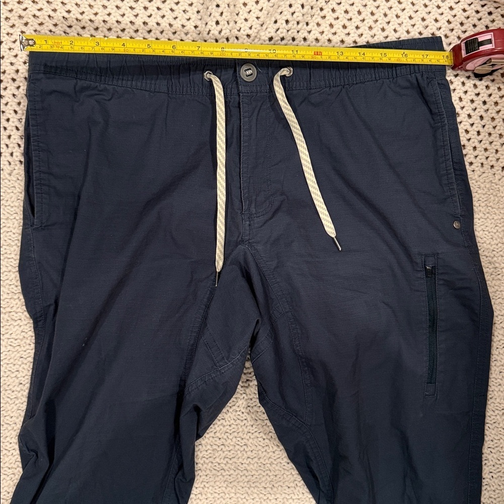 VUORI ATHLETIC MENS PANTS XL  Navy Blue - Picture 6 of 13